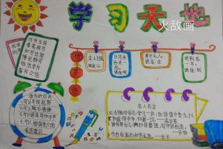 关于学习手抄报图片（关于学习的手抄报）