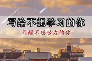 对学习的励志语录，励志语录