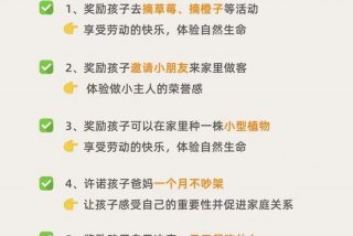 激励孩子的最佳方法 有效激励孩子的方法