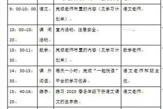 六年级学期计划表（六年级学期计划表,图片）