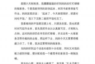 小学二年级作文做某种家务的办法，小学二年级作文做某种家务的办法怎么写