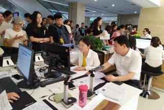 资格证学习现场；资格证现场认定需要准备什么材料