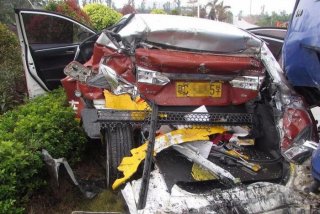 学员科三考试出车祸现场（学员科三考试出车祸现场怎么处理）