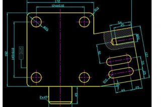学习图纸、cad练习图纸
