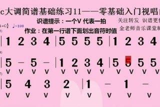 学习乐谱有啥用 学乐谱的基础知识视频教程