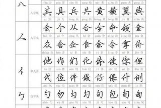 成人学习行书方法；成人行书怎么练