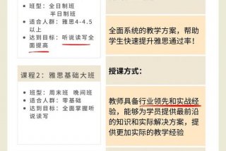 雅思培训学习班（雅思培训班的价钱）