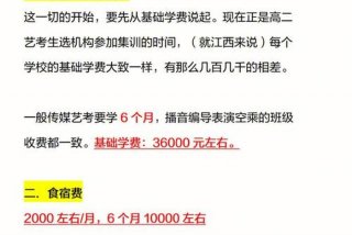 学表演要花多少钱，学表演需要什么条件