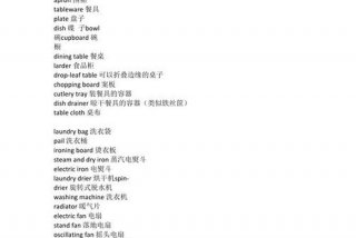 学生用品有哪些？（学生用品有哪些英语单词）