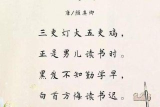 勤奋好学的古诗 勤奋好学的古诗八句诗