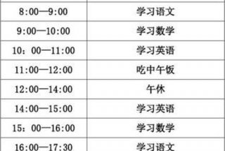 学习数学的高效计划 - 学好数学的计划时间表