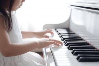 学习弹钢琴 - 学弹钢琴