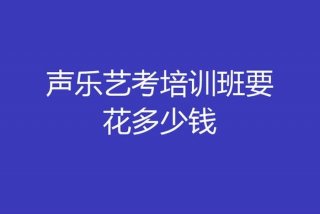 声乐学校学费多少钱；声乐学校学费多少钱一年