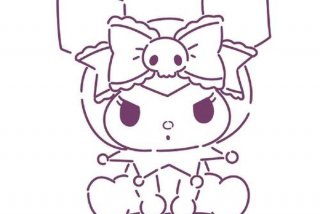 可爱简笔画、可爱简笔画库洛米