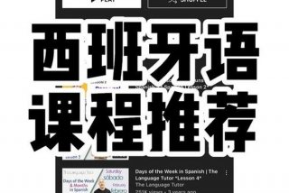 什么软件可以学西班牙语（自学西班牙语的软件）