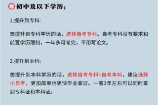 如何提升学历有哪些途径、提升学历的方法途径