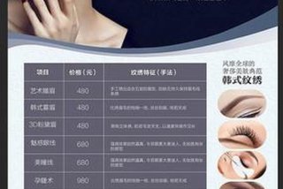 学纹眉大概需要多少学费？，学纹眉需要多少费用