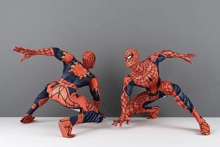 蜘蛛侠3d学习颜色；蜘蛛侠3d建模