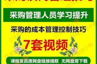 采购学习入门 采购教学视频教程