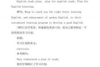 学习状态用英语怎么说