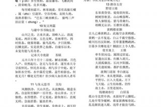 学习的古诗文 - 8上语文古诗