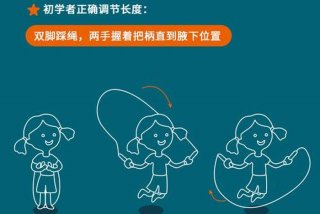 学习跳绳先学习甩绳 - 跳绳甩绳动作要领