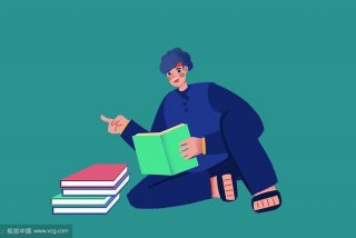 读书的动漫图片，读书的动漫图片男生
