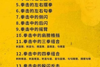 拳击自学教程视频，拳击自学入门