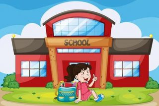 学校卡通图片，学校卡通图片素材