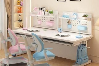 孩子学习桌颜色 - 孩子的桌子什么颜色好