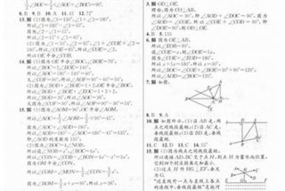优学案七年级下册数学，优学优练数学七年级下册答案