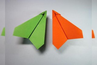 学做纸飞机，学做纸飞机的视频