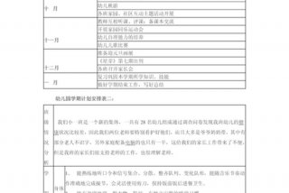 班级学期工作计划、班级学期工作计划中班