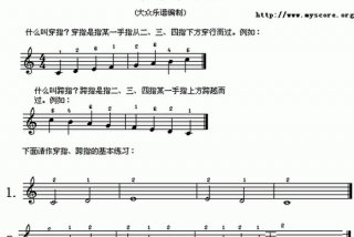 电子琴学习零基础 电子琴基础教程0基础