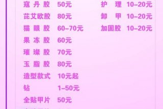 美甲学校学费；美甲学校学费是多少钱