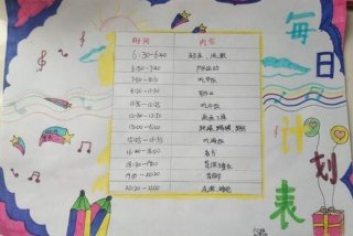 时间规划学生、学生时间规划表怎么画