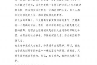大学生职业规划论文 - 大学生职业规划论文前言
