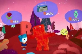 学习英语字母r - 英文字母“r”