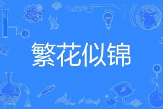 生活犹如锦上花，生活如锦什么意思