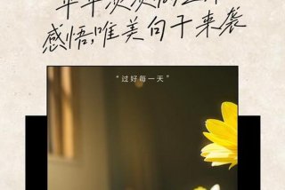 生活很平淡的经典句子；生活平淡的说说心情