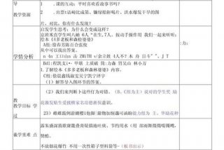 生活适应教案九年级（生活适应教学目标）