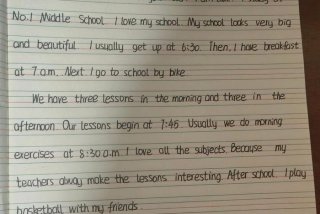 我的校园生活作文英语 我的校园生活作文英语带翻译