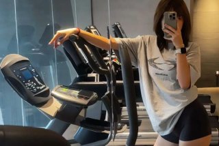 健身生活照自拍，健身自拍照配的朋友圈