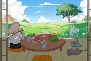 悠闲自在享受生活图片，悠闲自在享受生活图片卡通