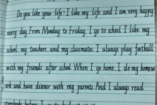 如何享受生活英语作文（享受生活英语作文50字）