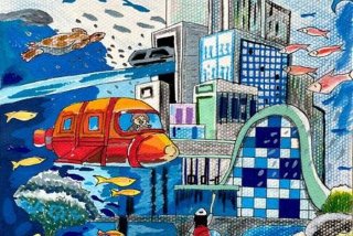 未来生活的一天 - 未来生活的一天绘画