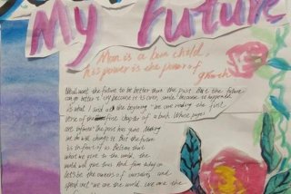 未来的生活英文手抄报、未来的生活英语手抄报