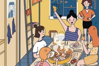 大学生活的图片卡通；大学生生活图片无水印