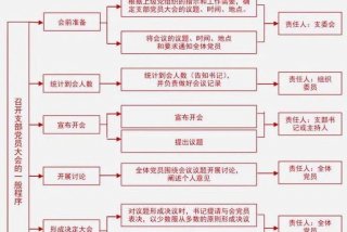 党支部民主生活会流程；组织生活的会议流程模板