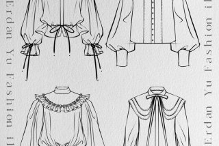 衬衫时装，衬衫时装画技能大赛花色